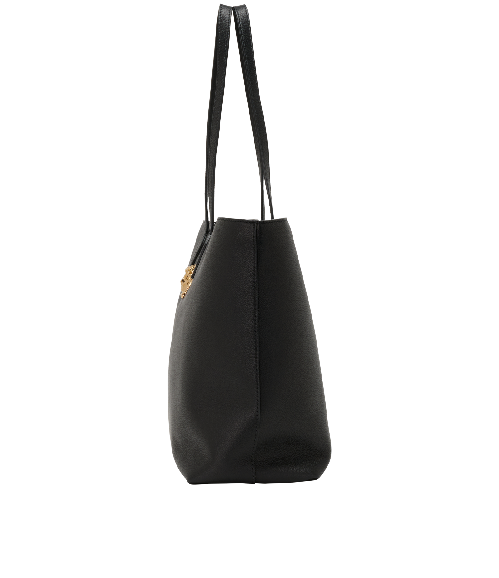 Medusa Tote, &pound;450, Handbags, Black, Leather, Bottom view